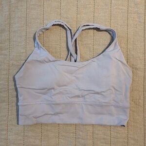 lululemon Energy Bra *Medium Support Light Purple